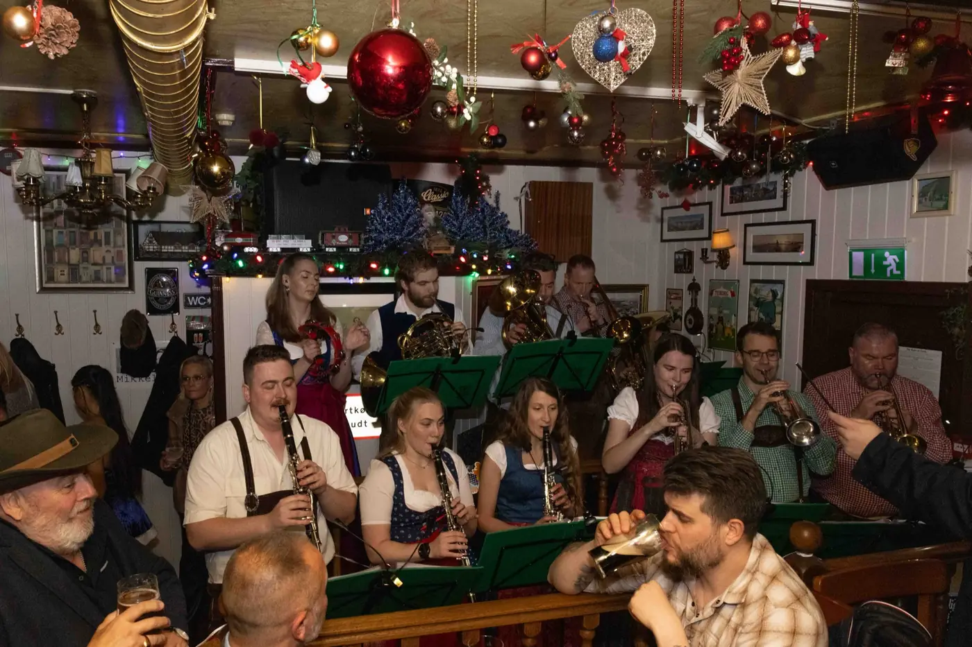 Live band playing on J-Day