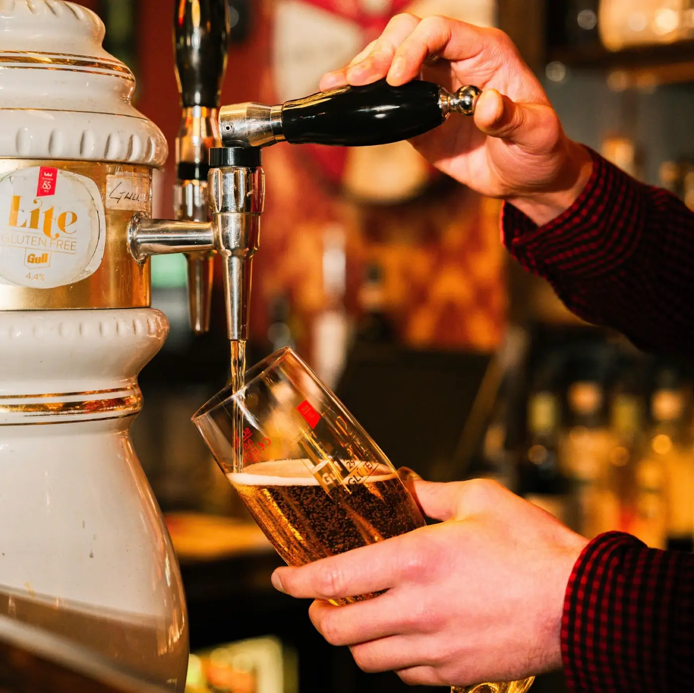 The bar at Den Danske Kro